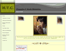 Tablet Screenshot of cjsministries.org